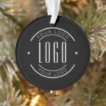Modern custom bedrijf logo business branded ornament<br><div class="desc">Modern custom bedrijf logo business branded</div>