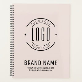 Modern custom bedrijf logo business branded planner