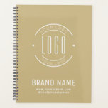 Modern custom bedrijf logo business branded planner<br><div class="desc">Modern custom bedrijf logo business branded</div>