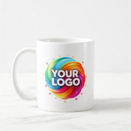 Modern Custom Business Logo Branded Coffee Mug Koffiemok
