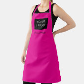 Modern Custom Business Logo Hot Pink Schort (Insitu)
