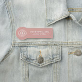 Modern Custom Business Logo Magnetic Employee Naamplaatje (In situ)