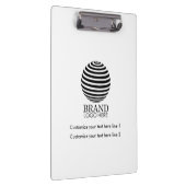 Modern Custom Business Logo Promotie Gift Klembord (Rechts)