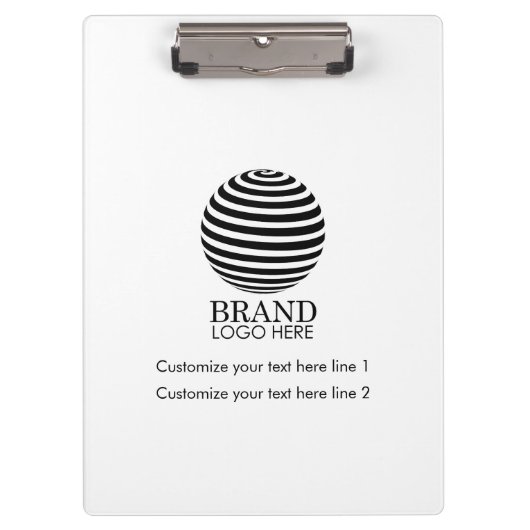 Modern Custom Business Logo Promotie Gift Klembord (Voorkant)
