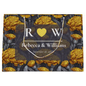 Modern Custom Carnation Charm Summer Wedding Groot Cadeauzakje (Voorkant)