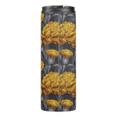 Modern Custom Carnation Floral Barn Wedding Thermosbeker (Achterkant)