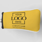 Modern Custom Company Business Logo Branded  Golfheadcover (Voorkant)