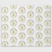 Modern Custom Company Logo Branded Business Gift Cadeaupapier (Vlak)