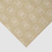 Modern custom company logo business branded tissuepapier (Detail)