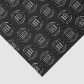 Modern custom company logo business branded tissuepapier (Detail)