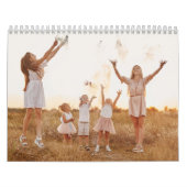 Modern Custom Family Name Photo Calendar 2026 Kalender (Hoes)