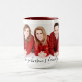 Modern Custom Family Photo & Text  Mok (Midden)