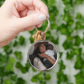 Modern Custom Full Photo Sleutelhanger (Hand)
