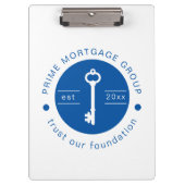 Modern Custom Hypotheek Company Voeg uw Logo toe Klembord (Voorkant)