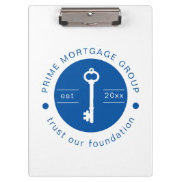 Modern Custom Hypotheek Company Voeg uw Logo toe Klembord