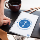 Modern Custom Hypotheek Company Voeg uw Logo toe Notitieboek