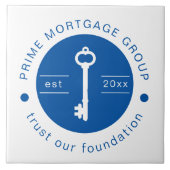 Modern Custom Hypotheek Company Voeg uw Logo toe Tegeltje (Voorkant)