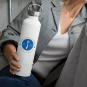 Modern Custom Hypotheek Company Voeg uw Logo toe Waterfles