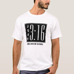 Modern Custom John 3:16 T-shirt