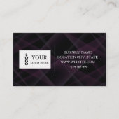 Modern Custom Logo and QR Code Business Card Visitekaartje (Voorkant)