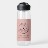 Modern Custom Logo Business Branding Promotional Waterfles (Voorkant)