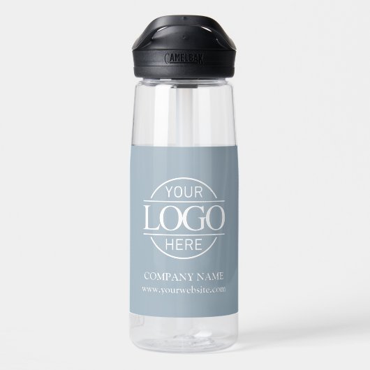 Modern Custom Logo Business Branding Promotional Waterfles (Achterkant)