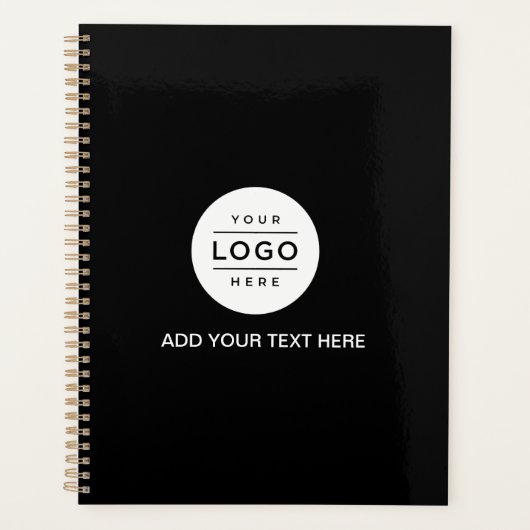Modern Custom Logo Weekly Planner (Voorkant)
