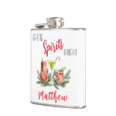 Modern Custom Making Spirits Bright Holiday Heupfles (Links)