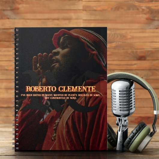 Modern Custom Name Monogram Hip Hop Sketchbook Notitieboek