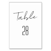 Modern Custom Names Black White Wedding Kaart (Achterkant)