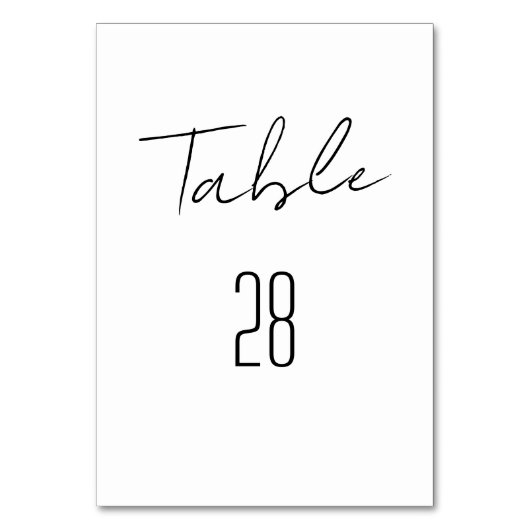 Modern Custom Names Black White Wedding Kaart (Achterkant)