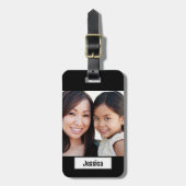 Modern Custom Photo Bagagelabel (Voorkant verticaal)