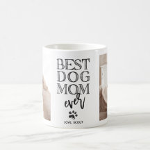 Modern Custom Photo Best Dog Mam