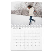 Modern Custom Photo Collage Creëer Your Own 2022 Kalender (Jan 2026)
