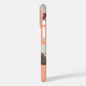 Modern Custom Photo Collage Monogram | Pink Case-Mate iPhone Case (Achterkant / Links)