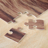 Modern Custom Photo Dog Kisses Legpuzzel (Zijkant)