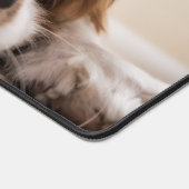 Modern Custom Photo Dog Portrait Bureaumat (Hoek)