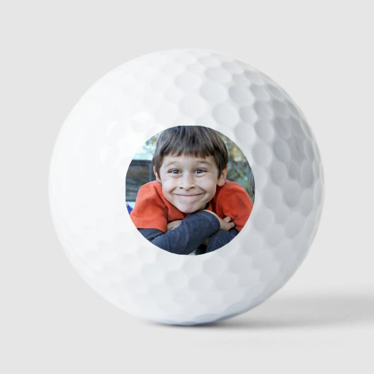 Modern Custom Photo Golf Balls Golfballen (Voorkant)