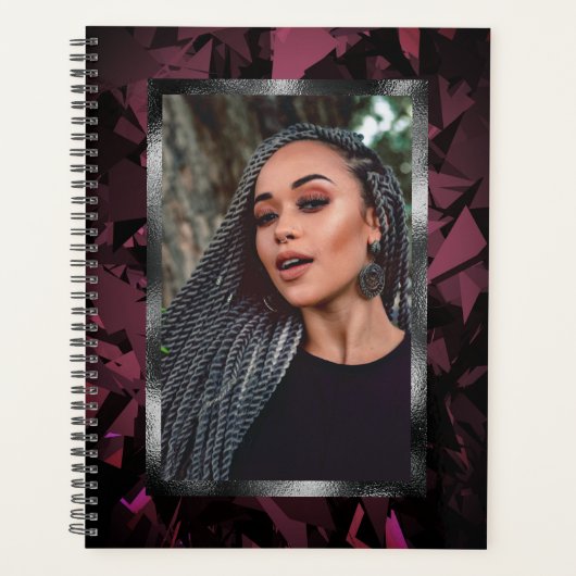 Modern Custom Photo Planner Notitieboek (Voorkant)