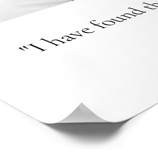 Modern Custom Quote Foto bruiloft Jubileum Poster (Hoek)