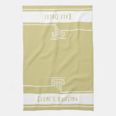 Modern Custom Theedoek (Verticaal)