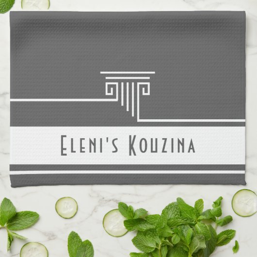 Modern Custom Theedoek (Gevouwen)