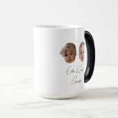 Modern Custom Twee baby gezicht cadeau Kleinkind Magische Mok (Voorkant rechts)