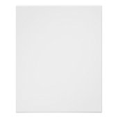 Modern Custom white simple Design Add Photo /Text Perfect Poster (Voorkant)