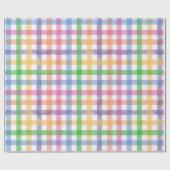 Modern Cute and Bright Waterverf Plays Patroon Cadeaupapier (Vlak)