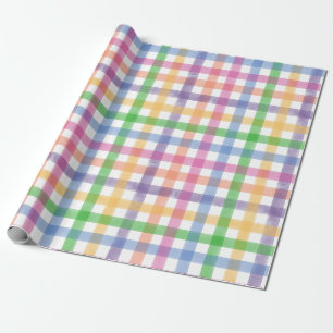 Modern Cute and Bright Waterverf Plays Patroon Cadeaupapier