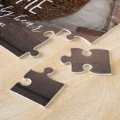 Modern Cute Baby Birth Announement Legpuzzel (Zijkant)