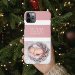 Modern Cute Baby Foto | Roze en wit | Citaat iPhone 11Pro Max Hoesje<br><div class="desc">Introductie van onze heerlijke moderne Schattigee Baby Foto Roze & Wit Quote op een charmante roze achtergrond! Dit schattige product is perfect voor het vieren van de vreugde en liefde die je kleintje in je leven brengt. Of je nu op zoek bent naar een hartverwarmende aandenken of een doordacht geschenk,...</div>