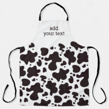 Modern Cute Cow Animal Pattern