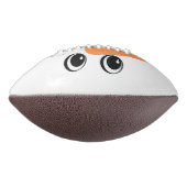 Modern Cute Custom Snowman face Winter Party American Football (Gedraaid 90)